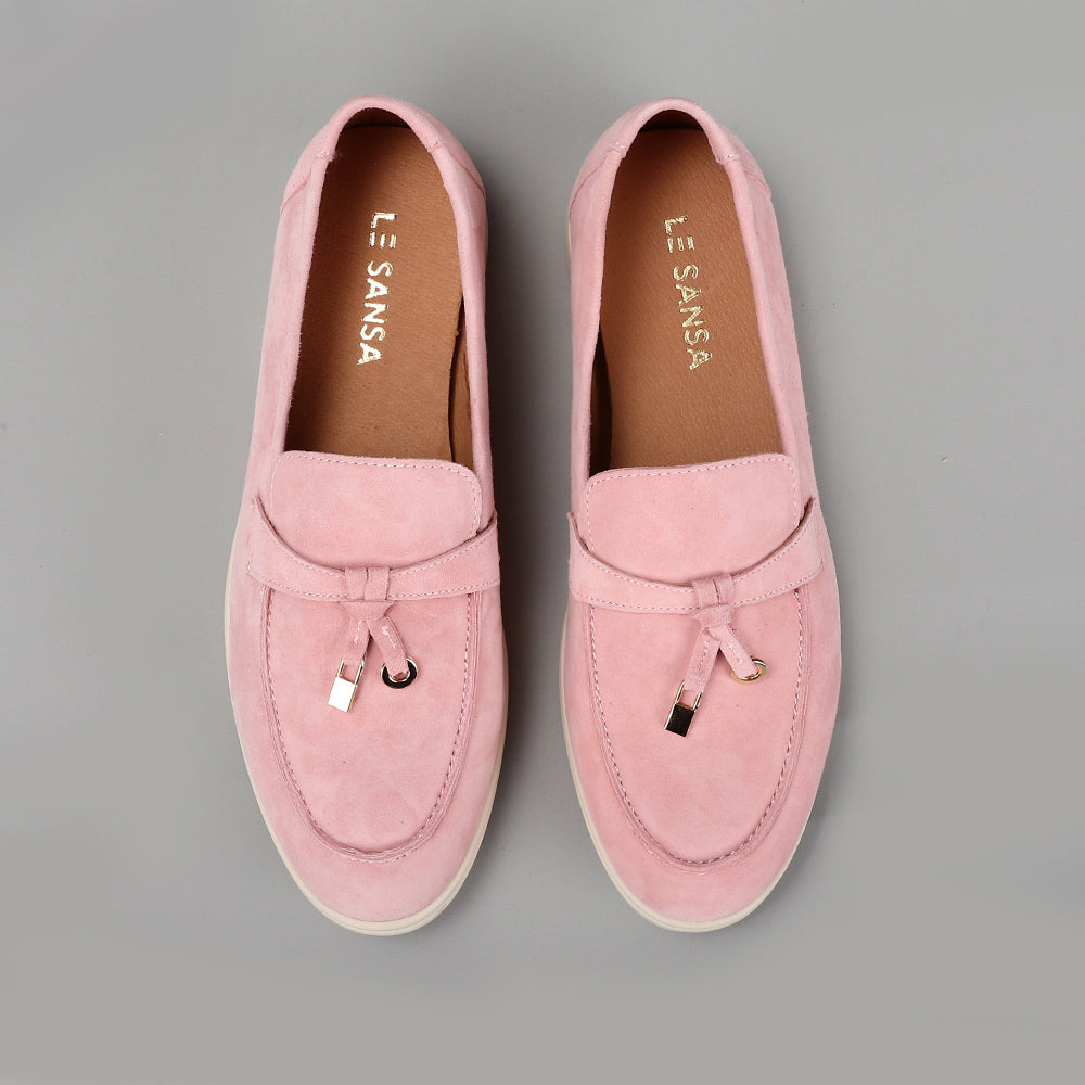Capri 2.0 - Baby Pink Suede - LE SANSA