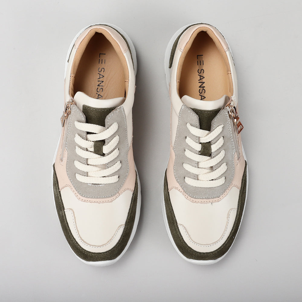 Ryder - White/Blush/Green - LE SANSA