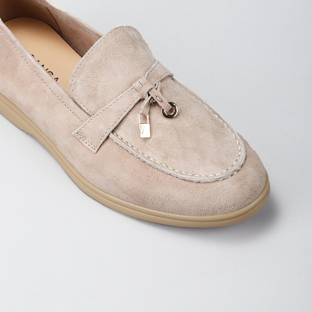 Capri - Taupe Suede - LE SANSA