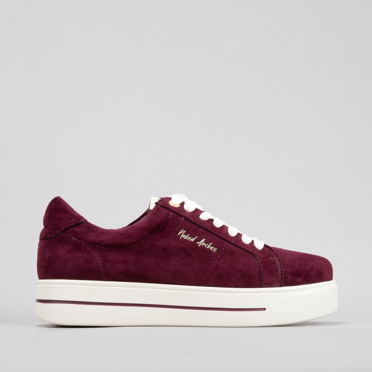 Azealia - Burgundy Suede