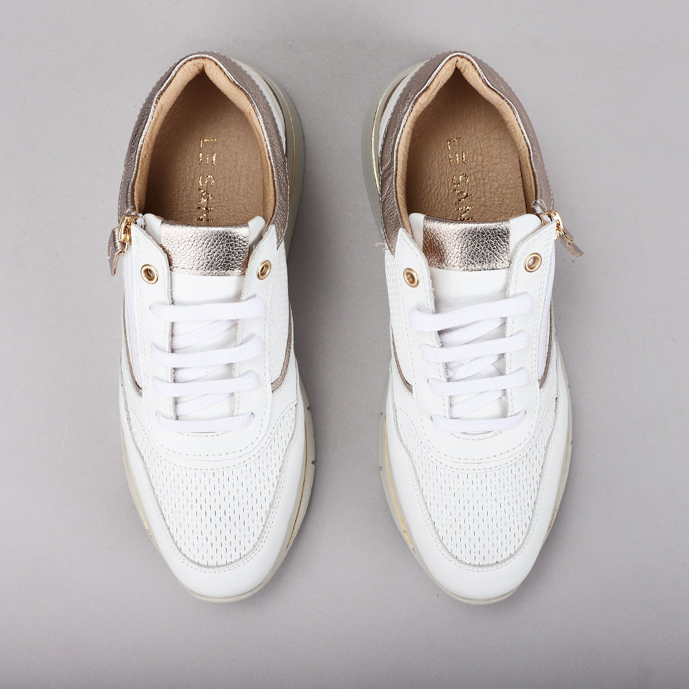 Adelyn - White/Rose Gold
