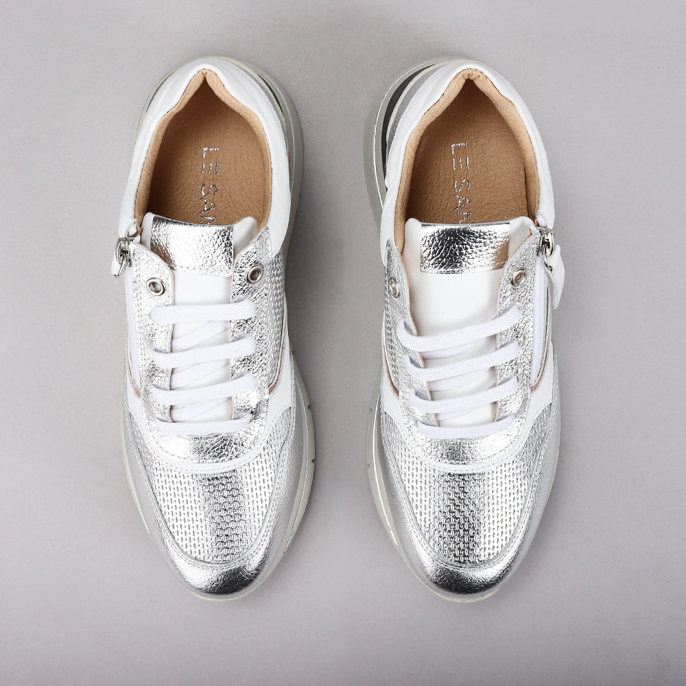 Adelyn - White/Silver