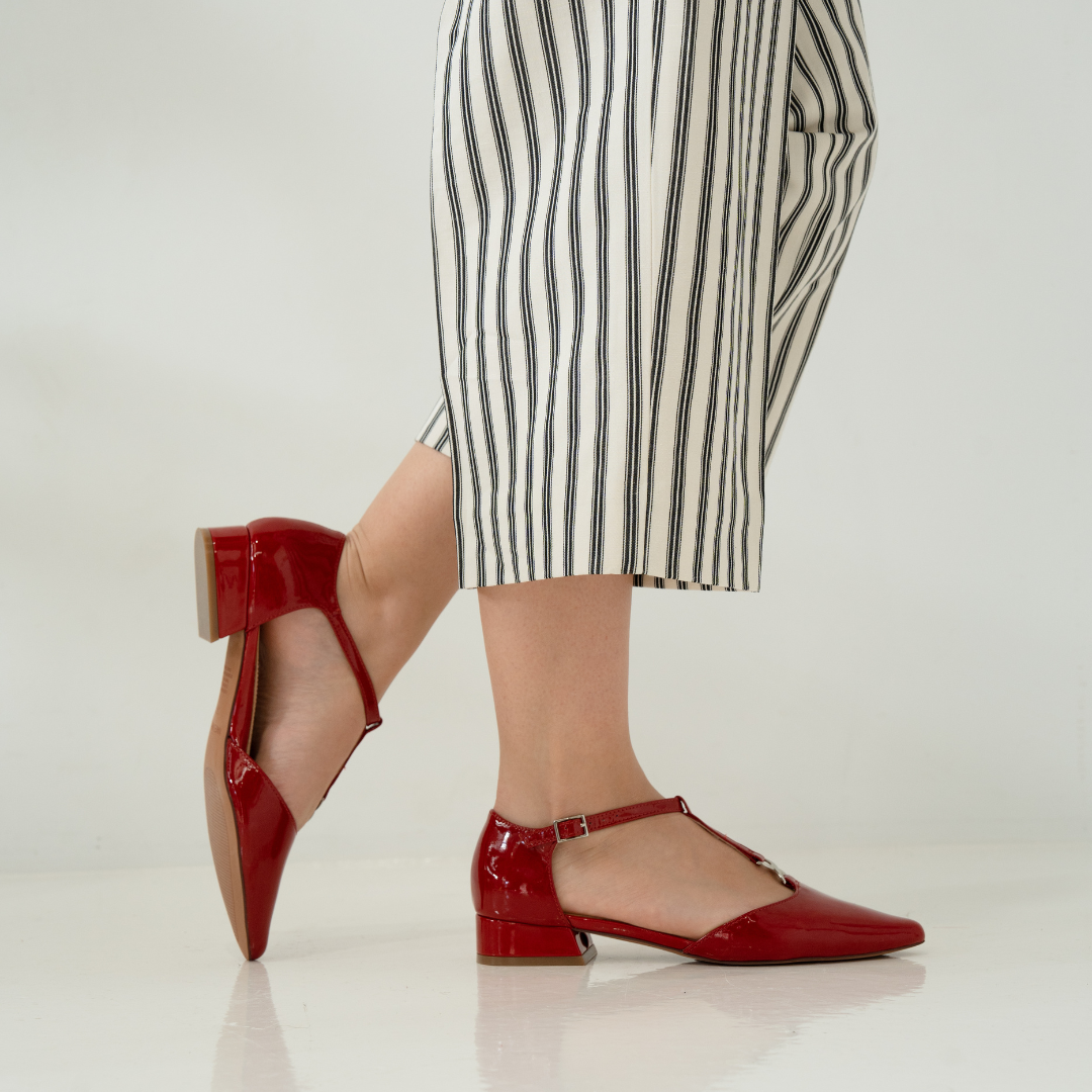 Capital - Crimson Red Patent