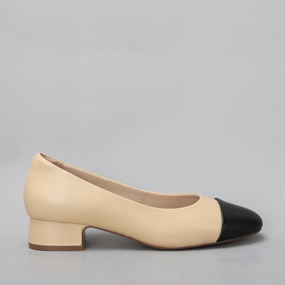 Eliska - Apricot/Black