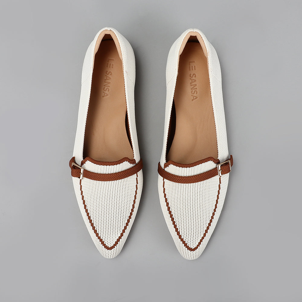 Ostina - Cream/Dk Tan