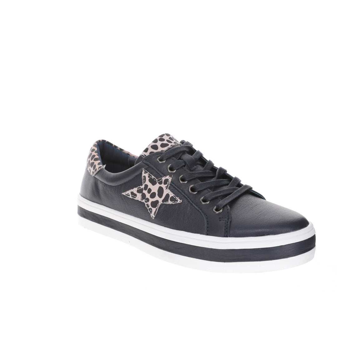 Savis - Navy/Leopard - LE SANSA