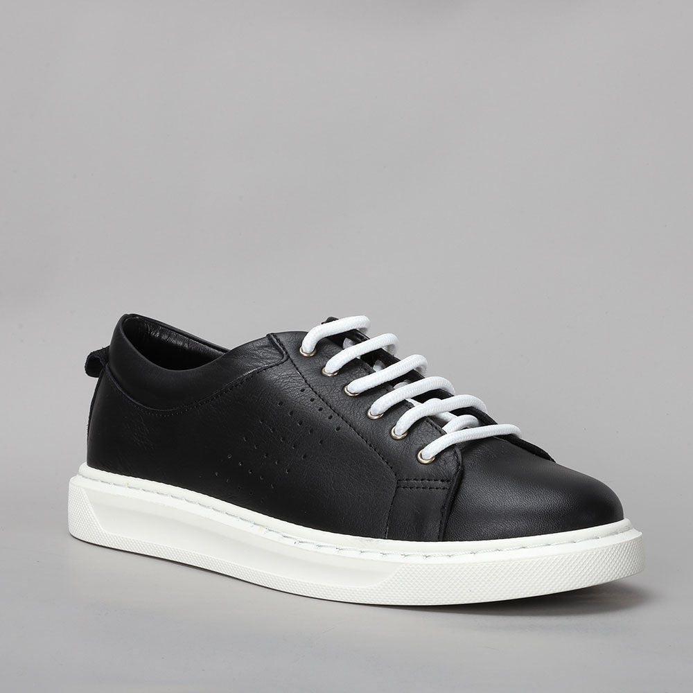 EAGLE SNEAKER - Black/White Sole