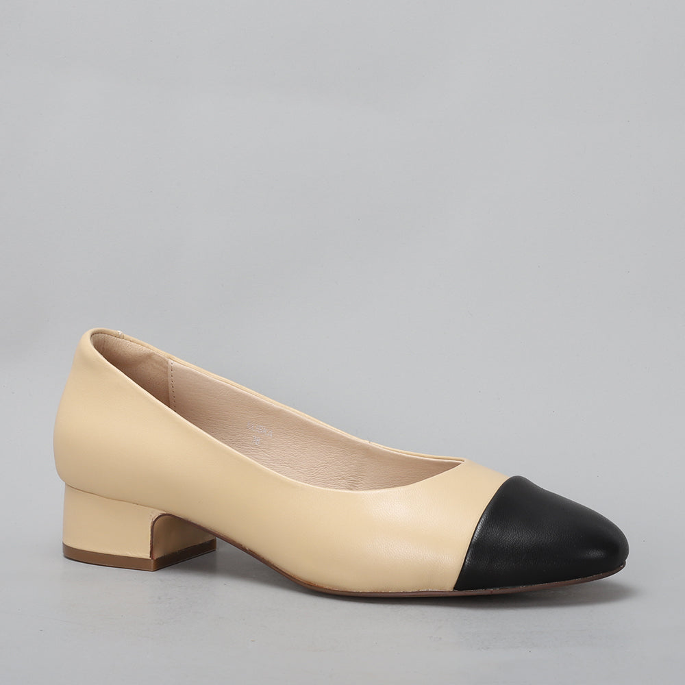 Eliska - Apricot/Black