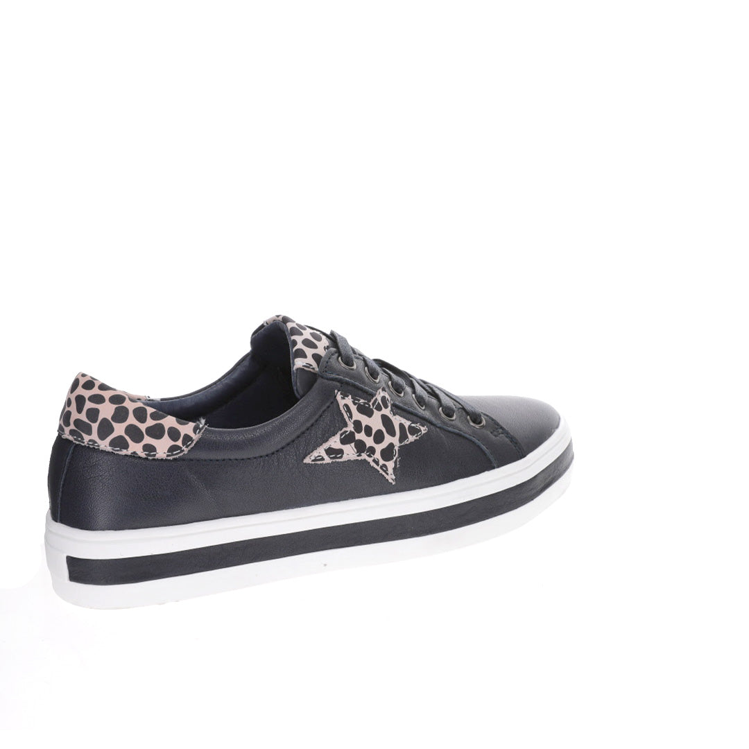 Savis - Navy/Leopard - LE SANSA