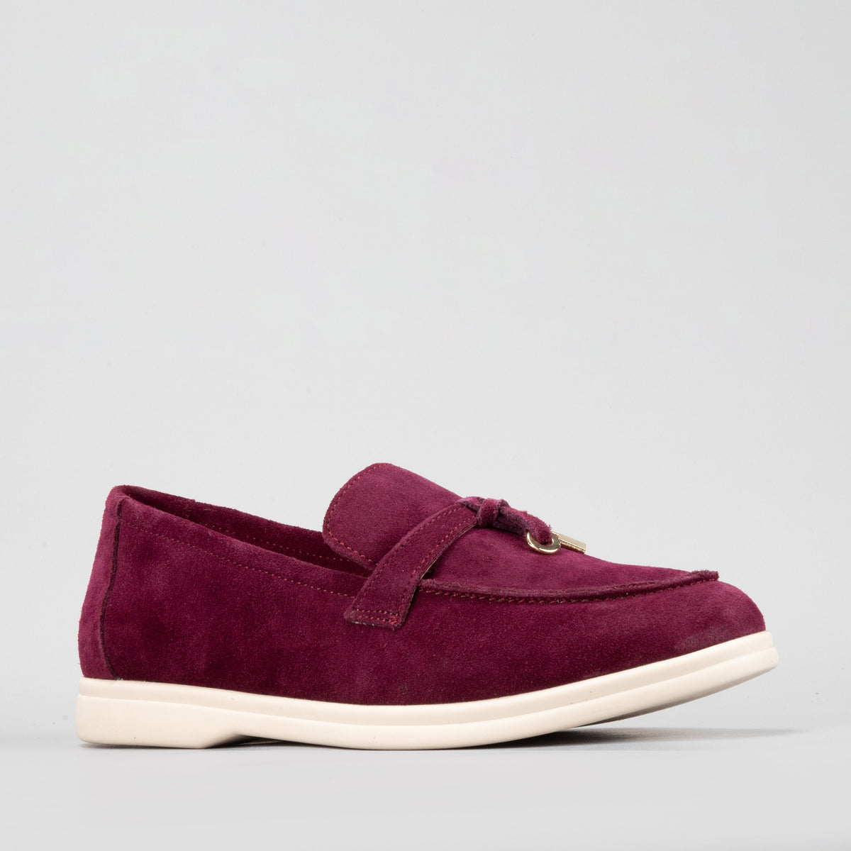Capri 2.0 - Burgundy Suede - LE SANSA