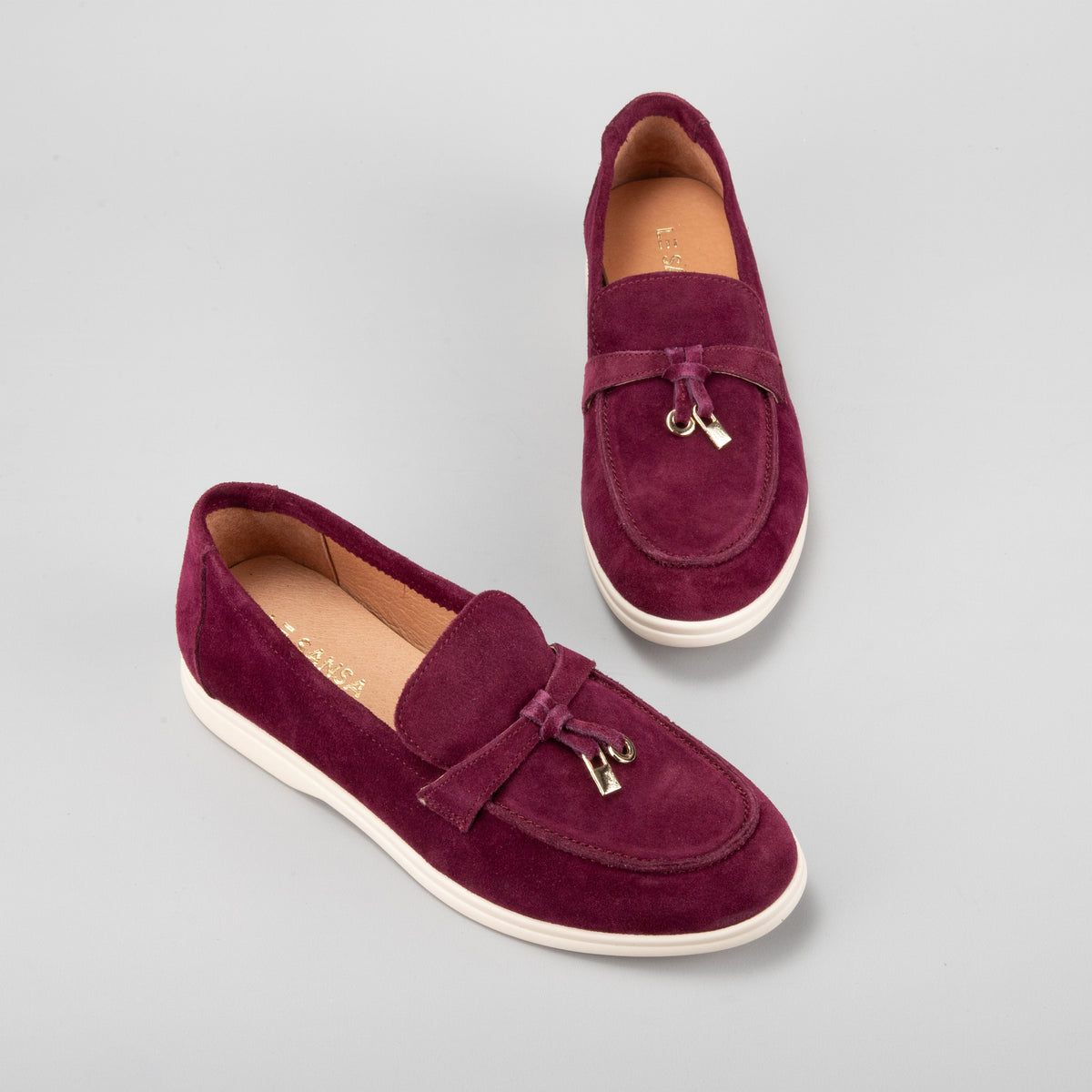 Capri 2.0 - Burgundy Suede - LE SANSA