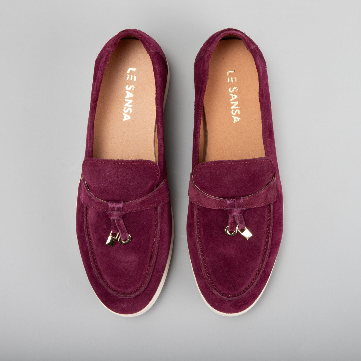 Capri 2.0 - Burgundy Suede - LE SANSA