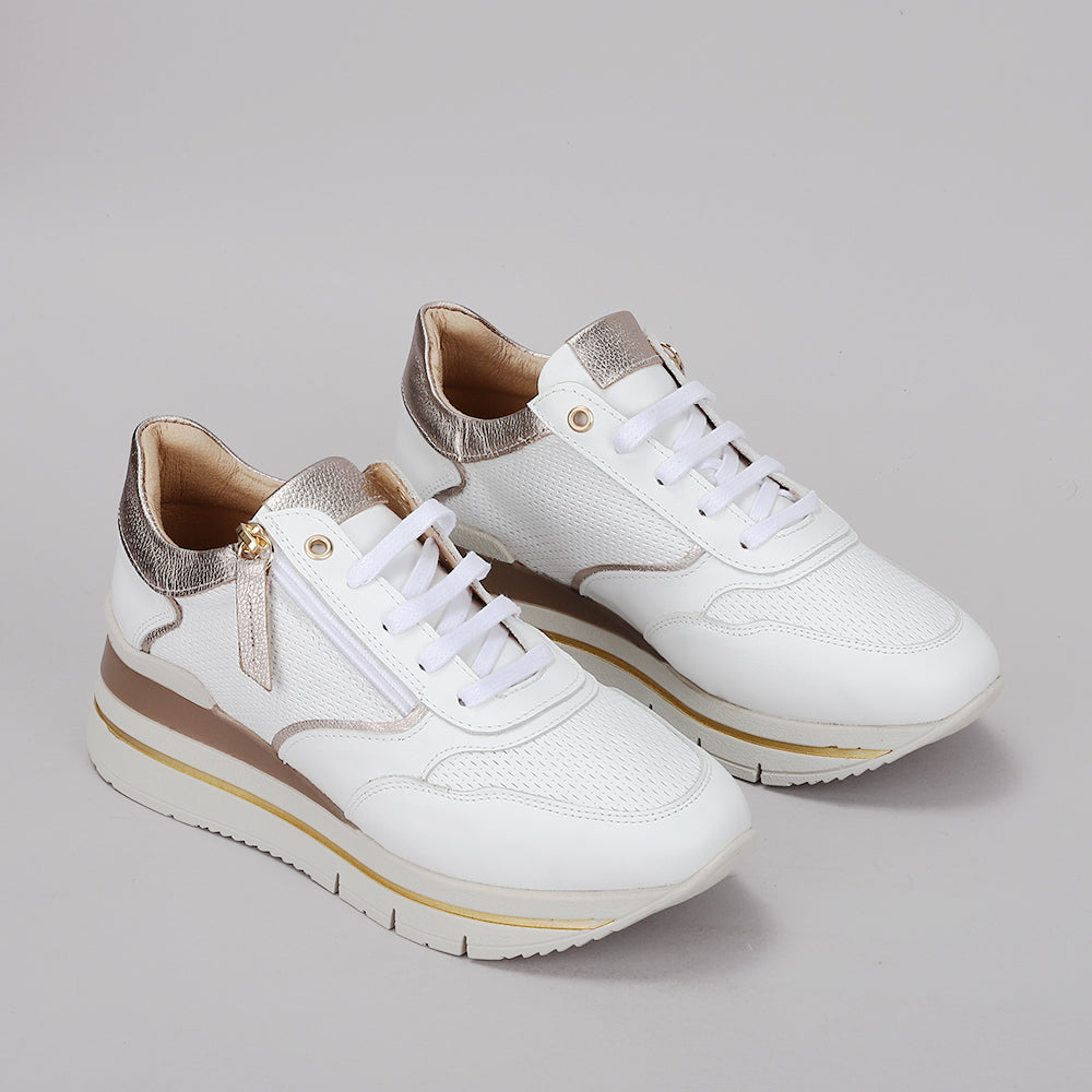 Adelyn - White/Rose Gold
