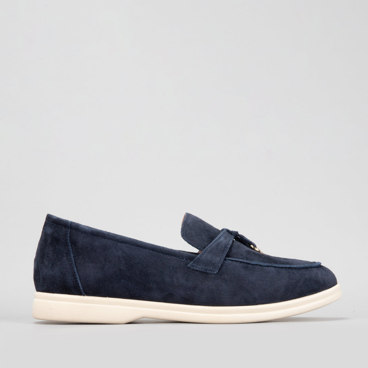 Capri 2.0 - Navy Suede - LE SANSA