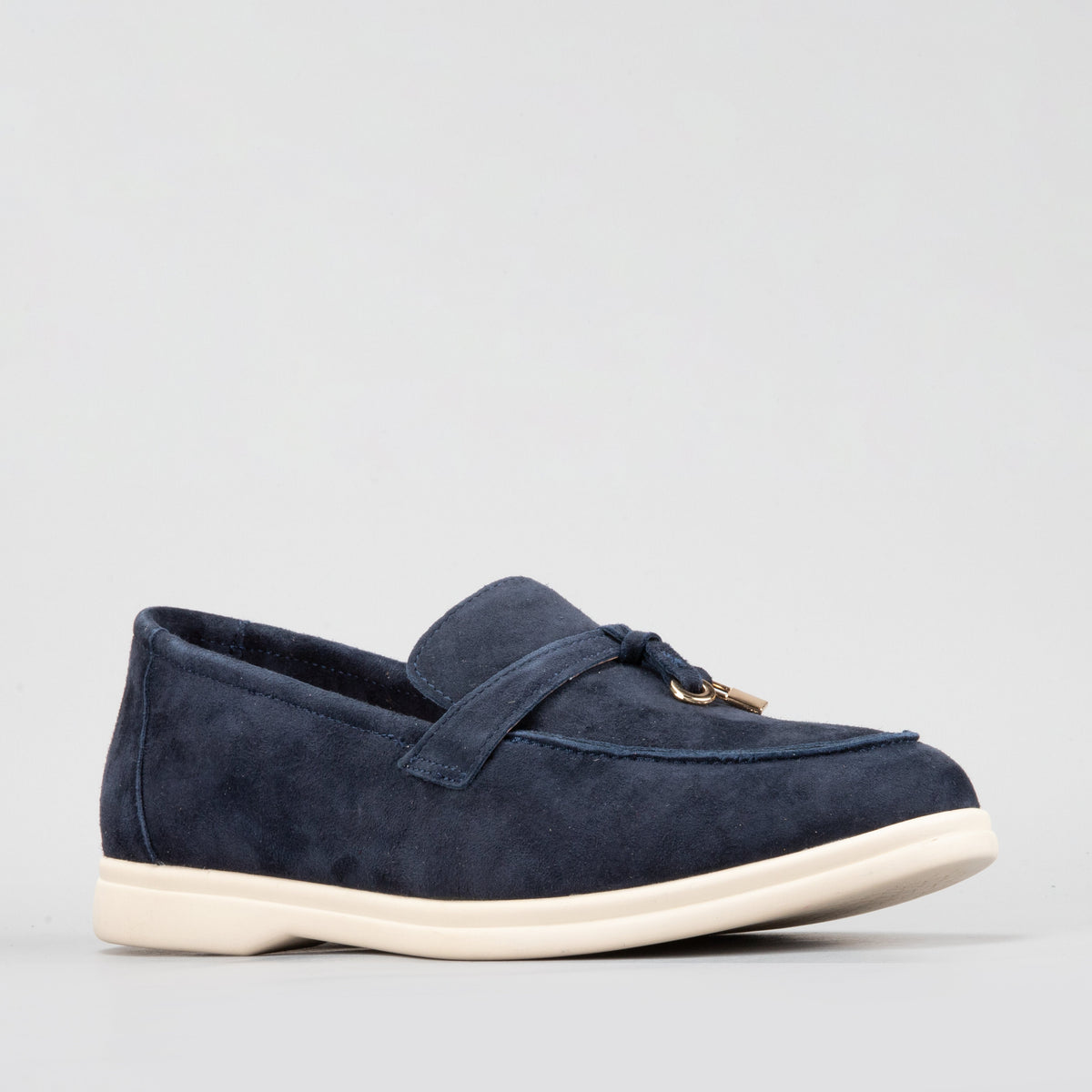 Capri 2.0 - Navy Suede - LE SANSA
