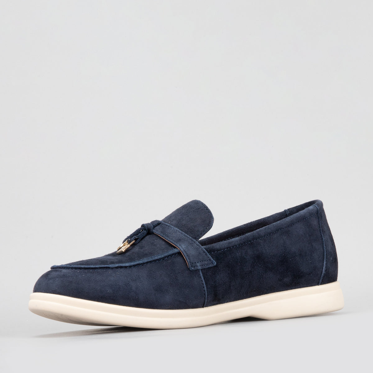 Capri 2.0 - Navy Suede - LE SANSA