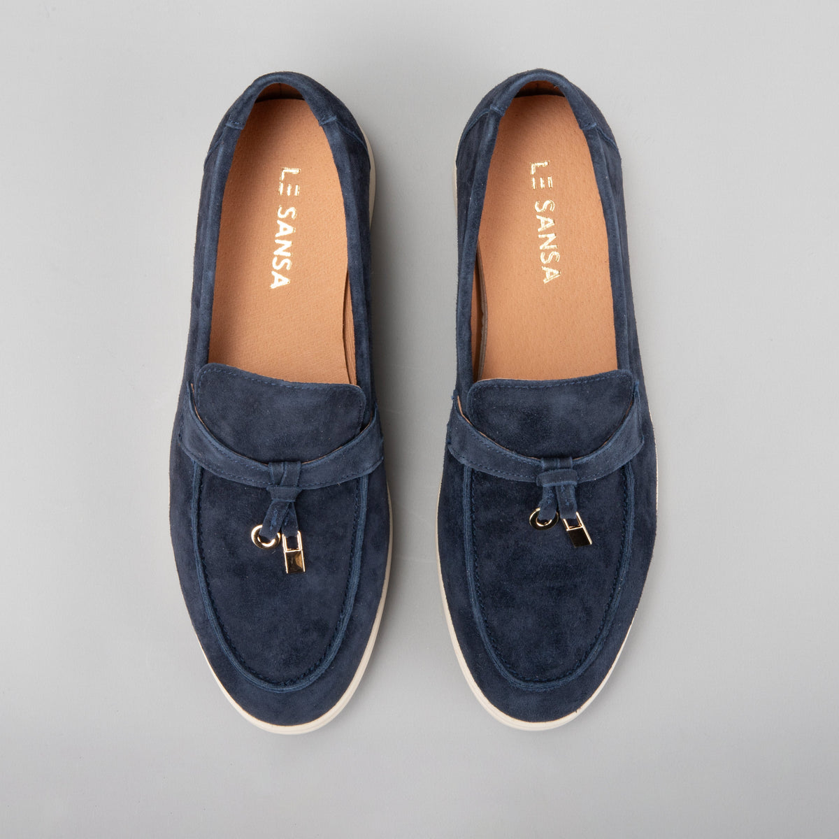 Capri 2.0 - Navy Suede - LE SANSA