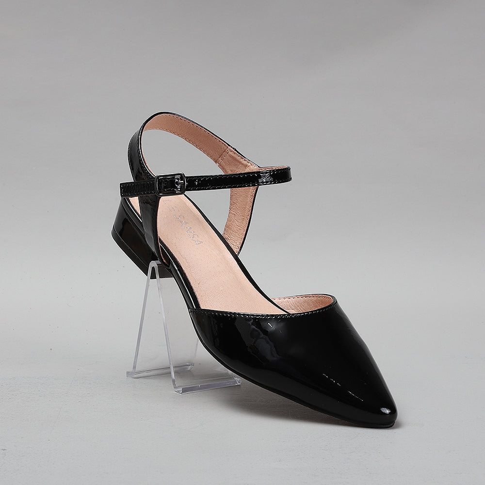 Coralie - Black Patent - LE SANSA