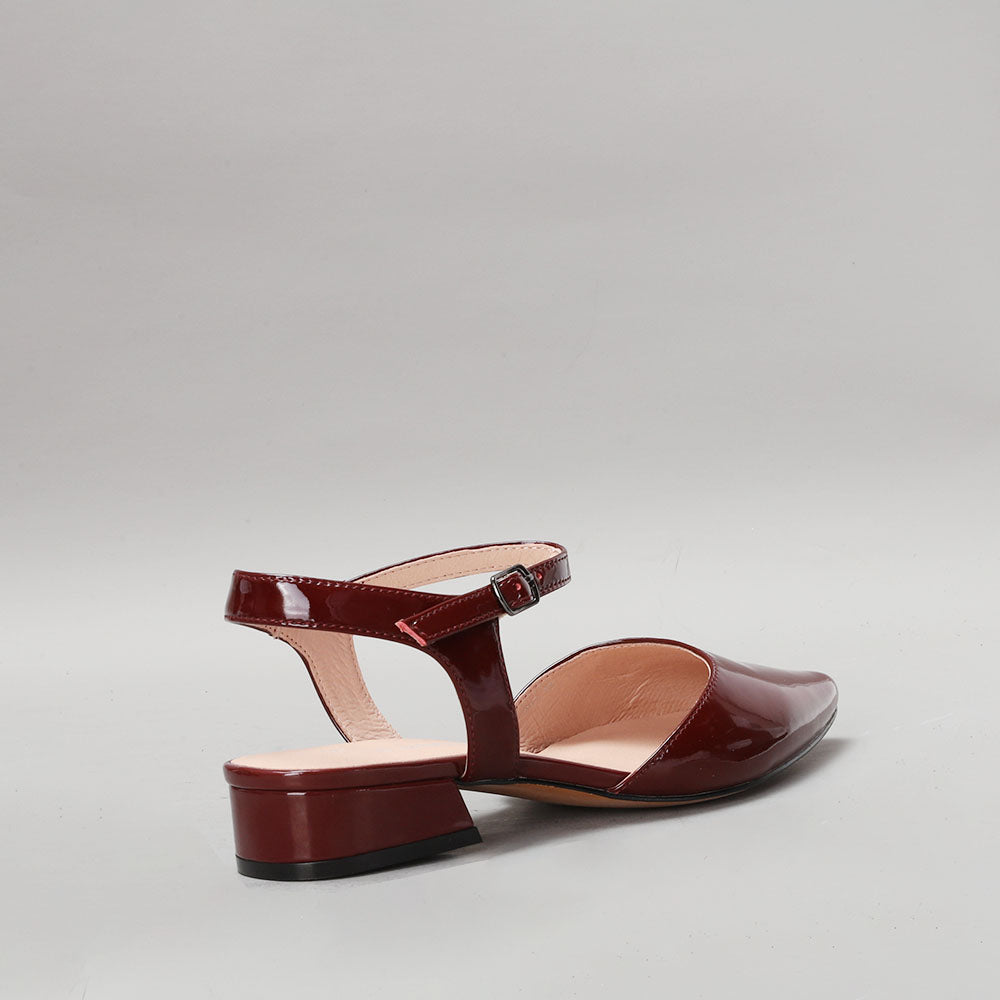 Coralie - Merlot Patent - LE SANSA