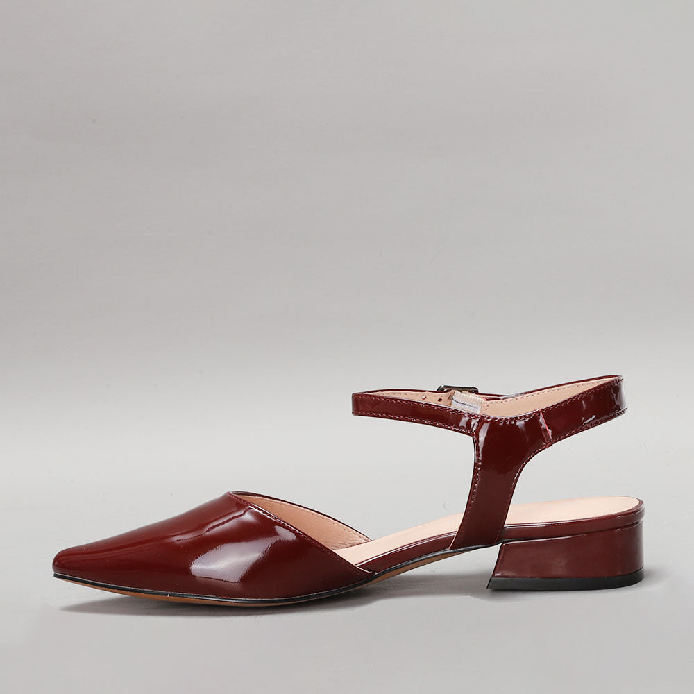 Coralie - Merlot Patent - LE SANSA