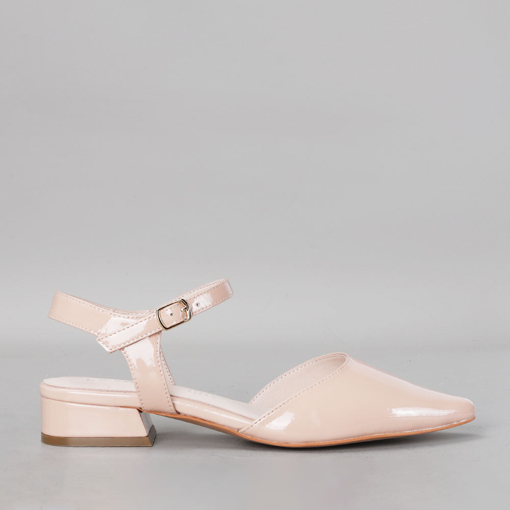 Coralie - Nude Patent - LE SANSA