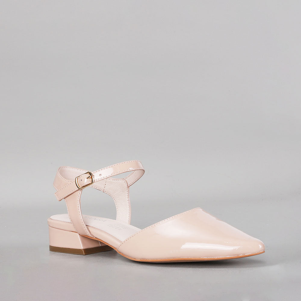 Coralie - Nude Patent - LE SANSA