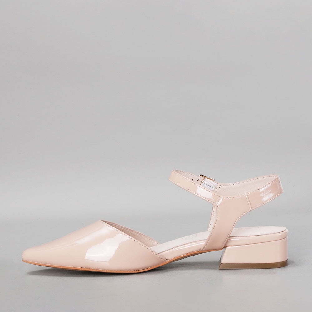 Coralie - Nude Patent - LE SANSA