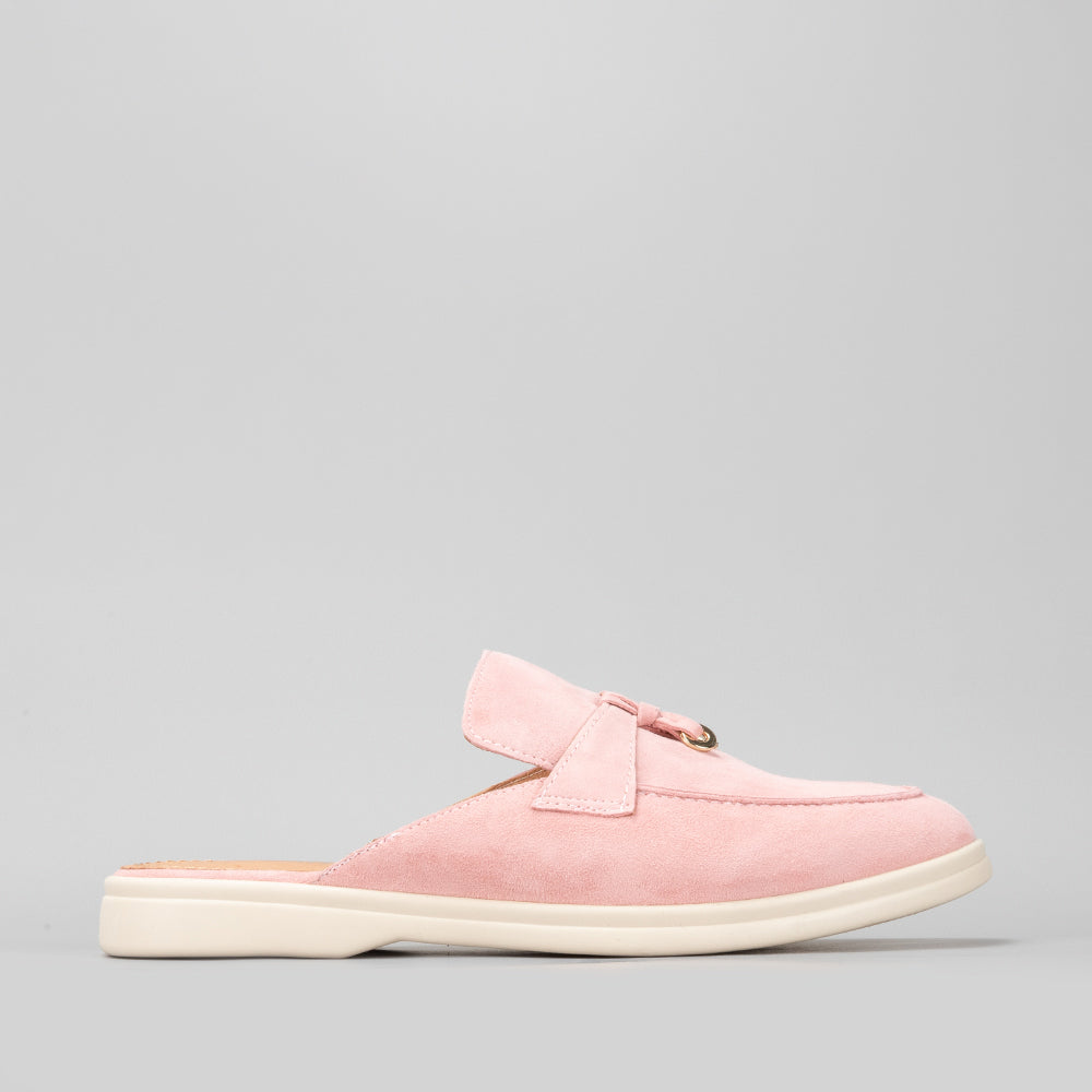 Cosima - Baby Pink Suede - LE SANSA