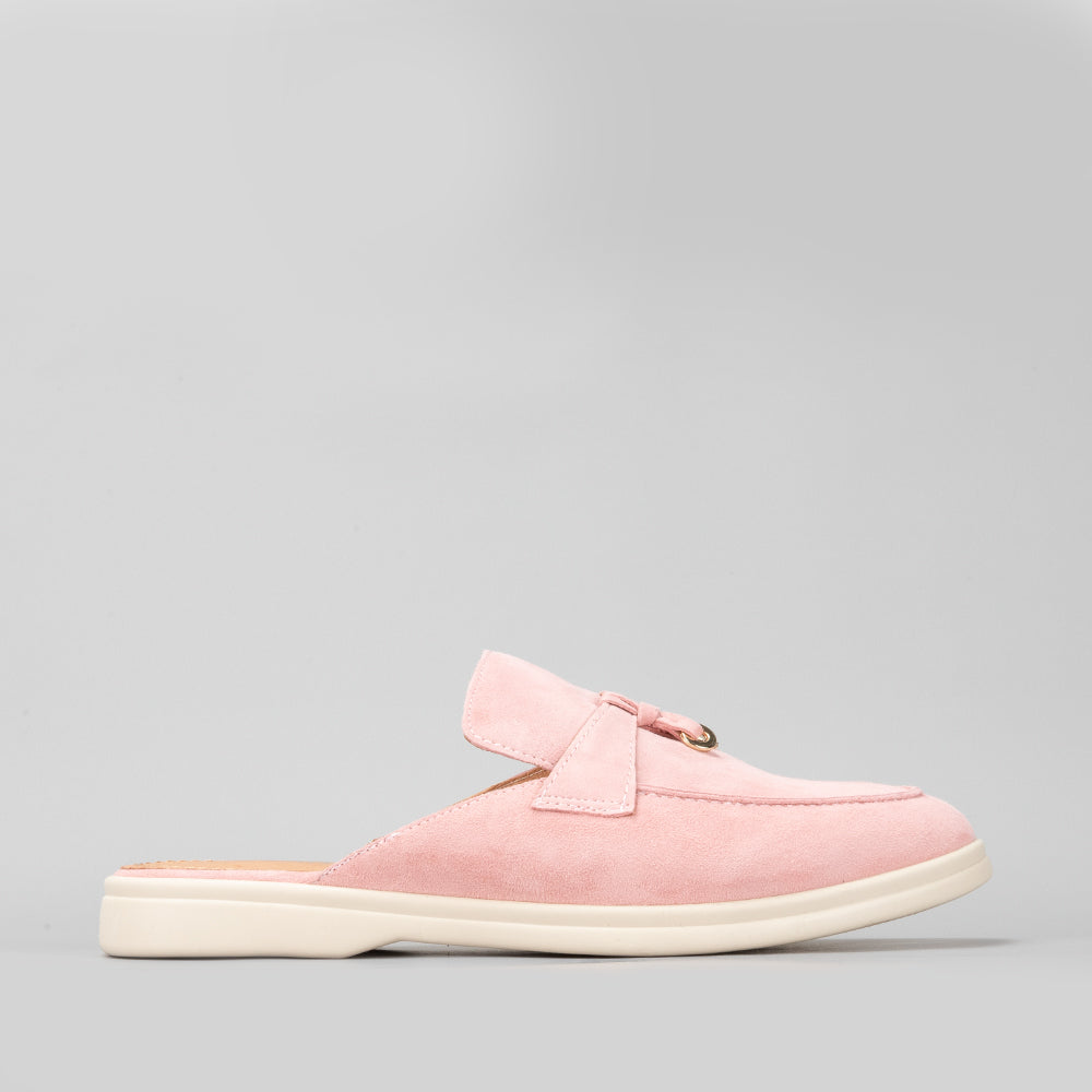 Cosima - Baby Pink Suede