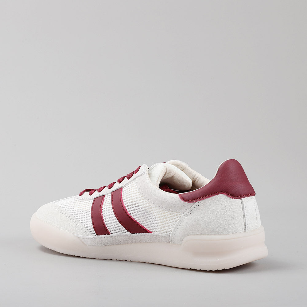 Jamila - White/Burgundy