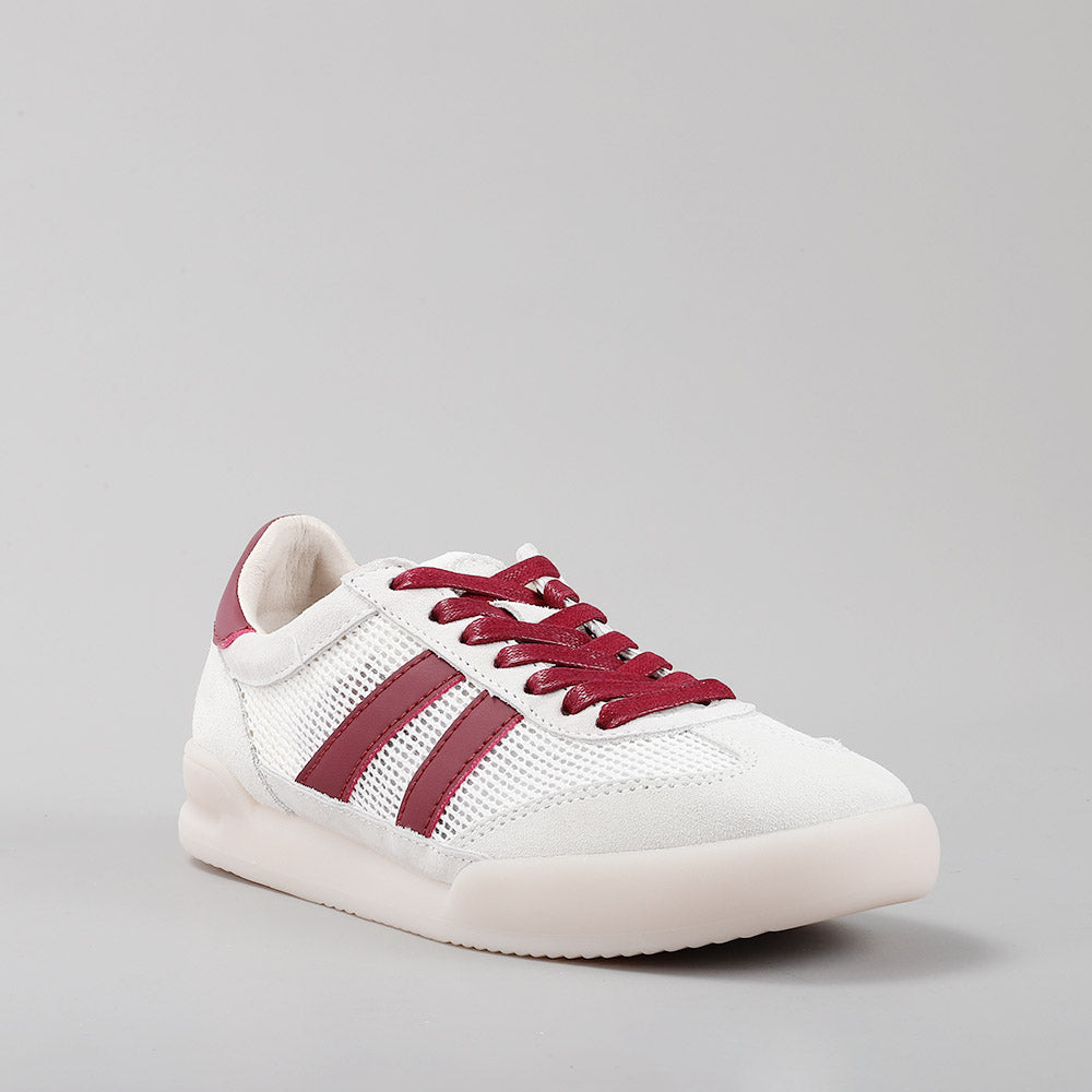 Jamila - White/Burgundy