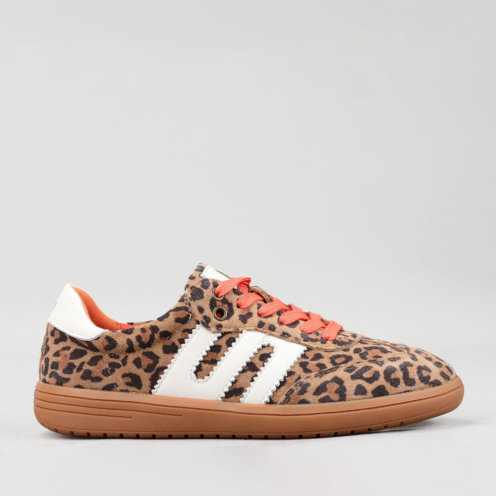 Juno - Leopard Print/Orange