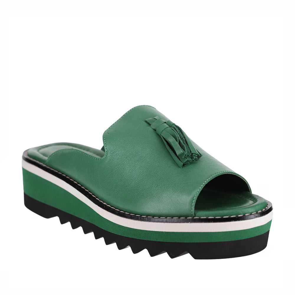 Luxe Sandal - Pine - LE SANSA