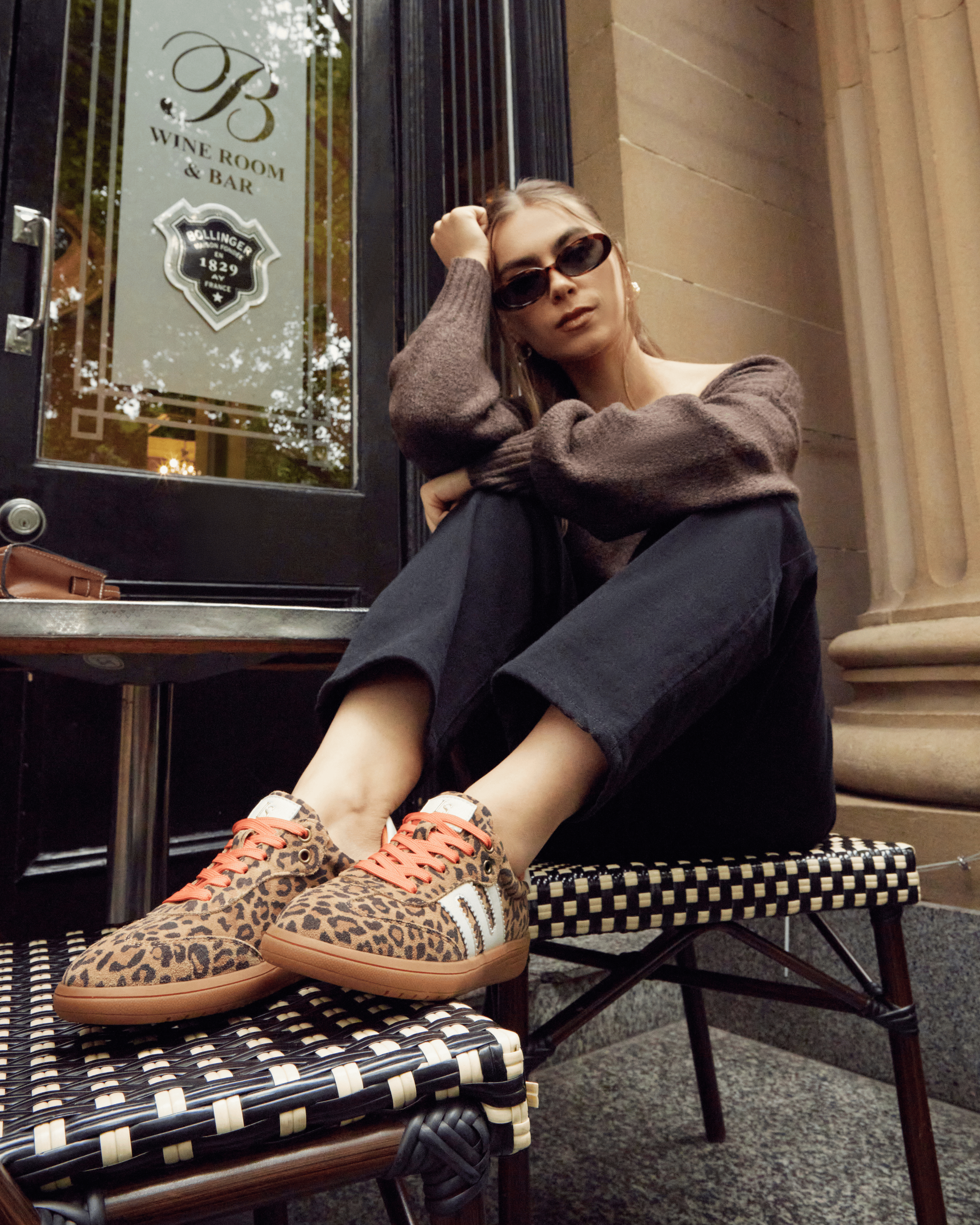 Juno - Leopard Print | LE SANSA sneakers