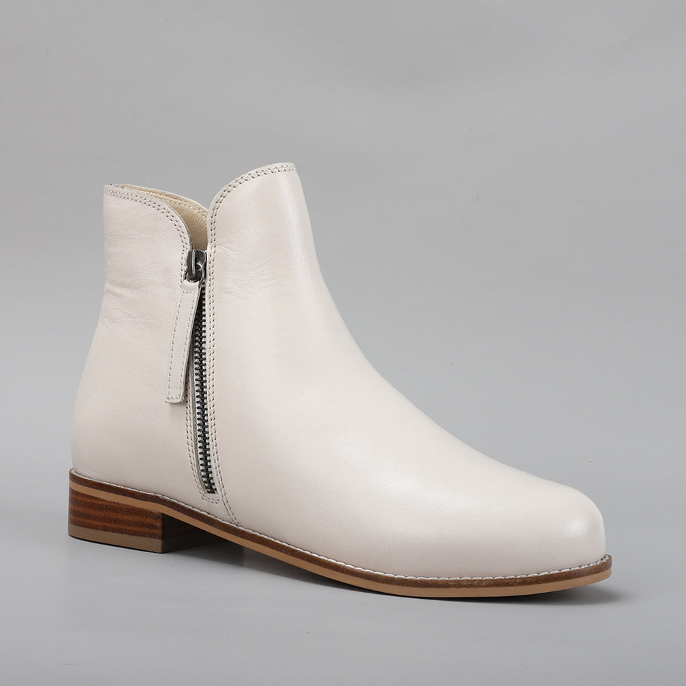 Molly Boot - Off White - LE SANSA