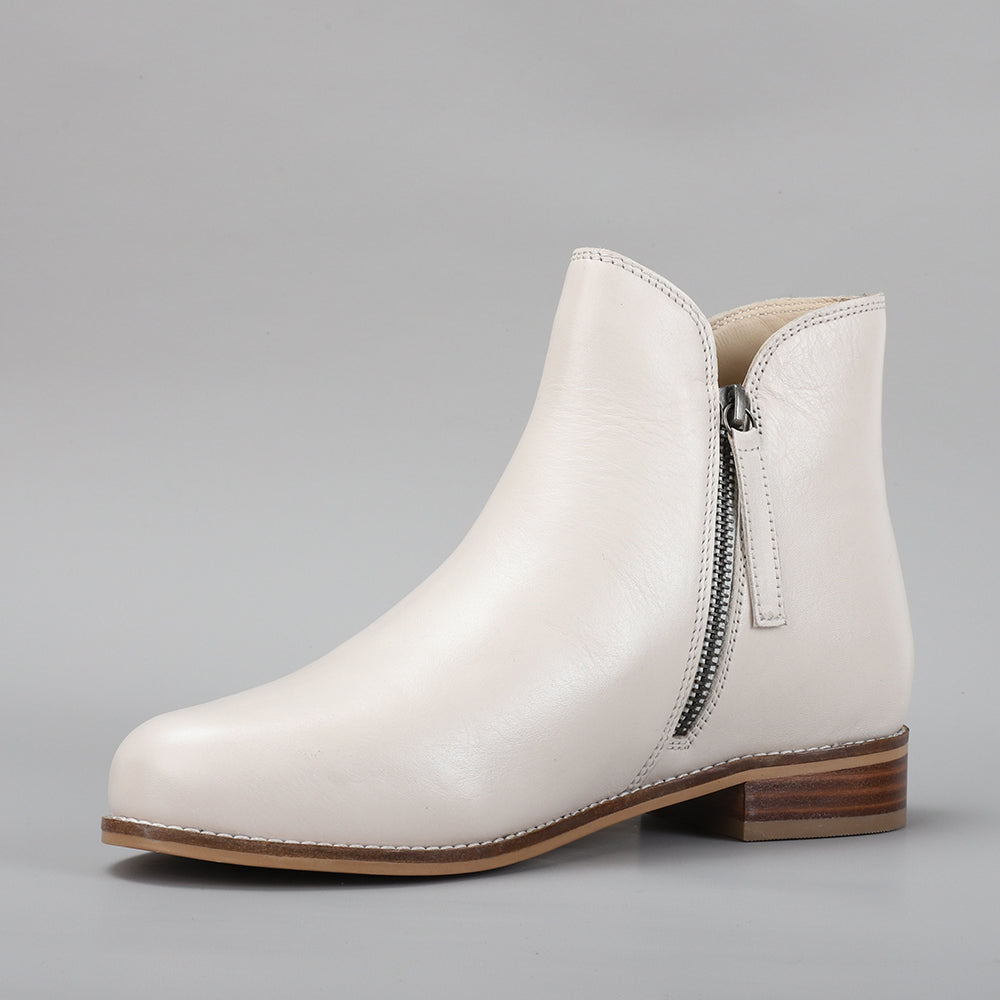 Molly Boot - Off White - LE SANSA