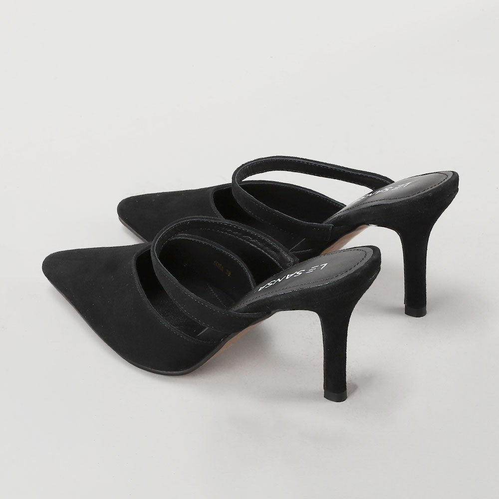 Nona - Black Suede - Naked Arches