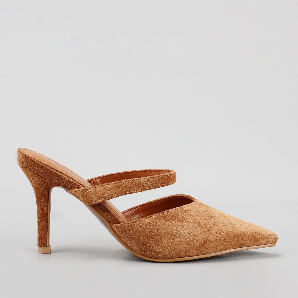 Nona - Butterscotch Suede - Naked Arches