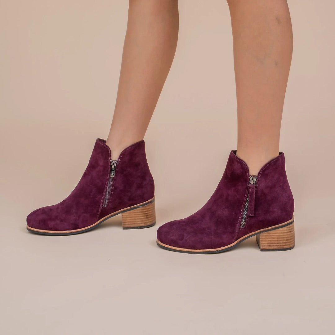 Oxley 2.0 - Burgundy Suede