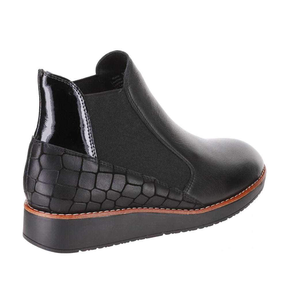 RALLY - Black Croc Patent - LE SANSA