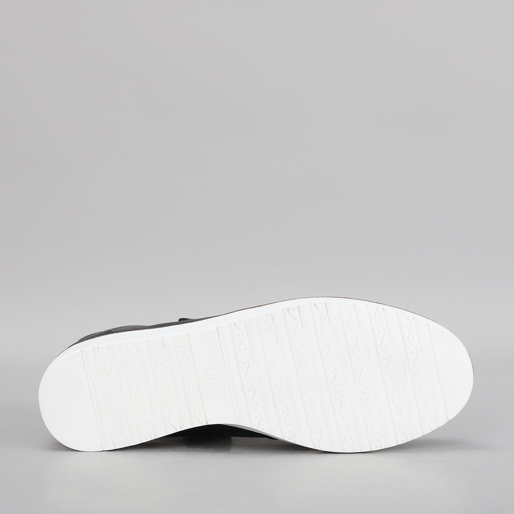 RONNIE - Black/White Sole - LE SANSA