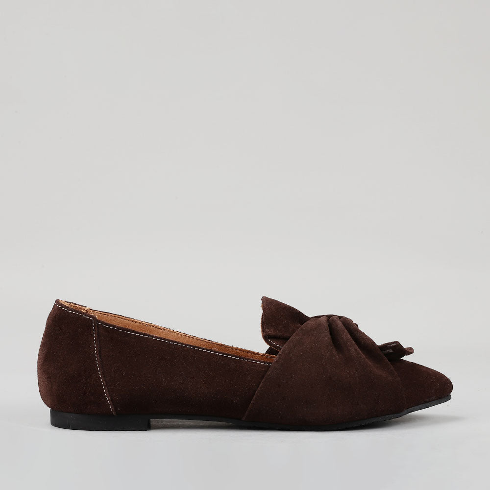 Rosario - Chocolate Suede - LE SANSA