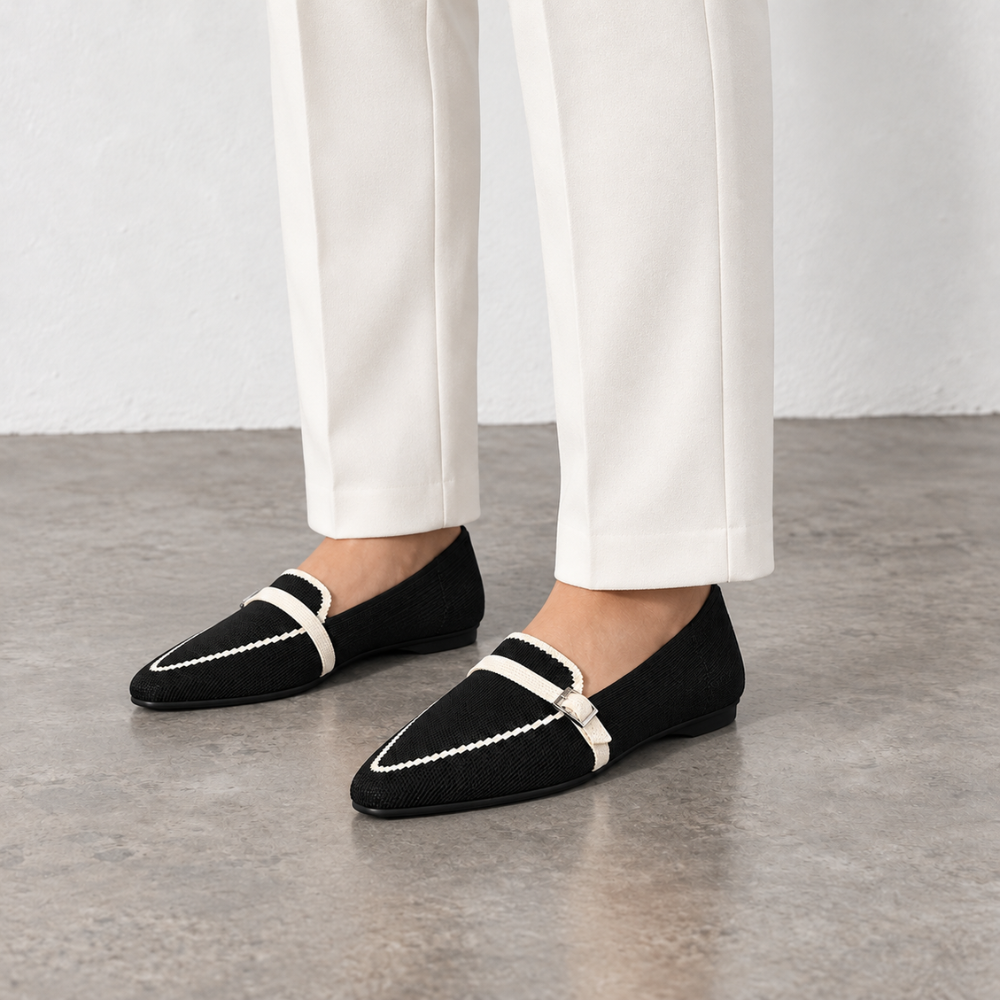 Ostina - Black/Cream - LE SANSA