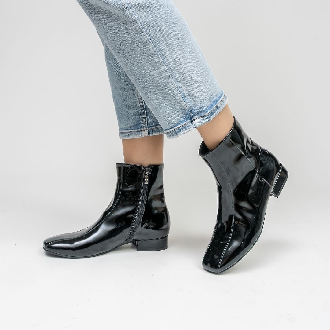 Sasha - Black Patent - LE SANSA