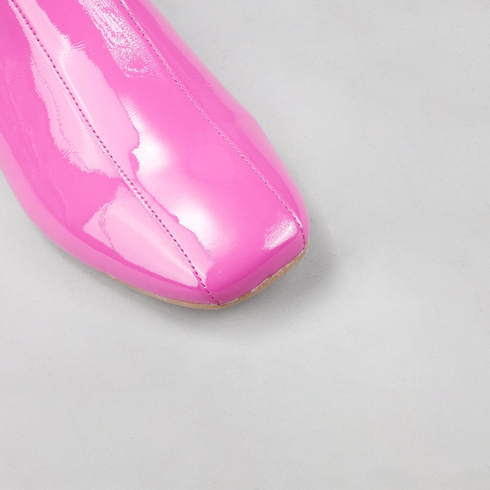 Sasha - Hot Pink Patent - Le Sansa