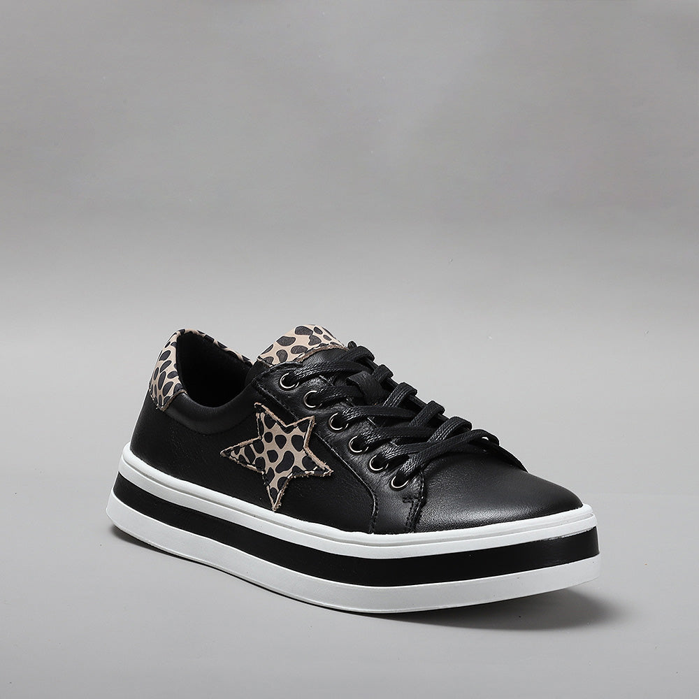 Savis - Black/Leopard - LE SANSA