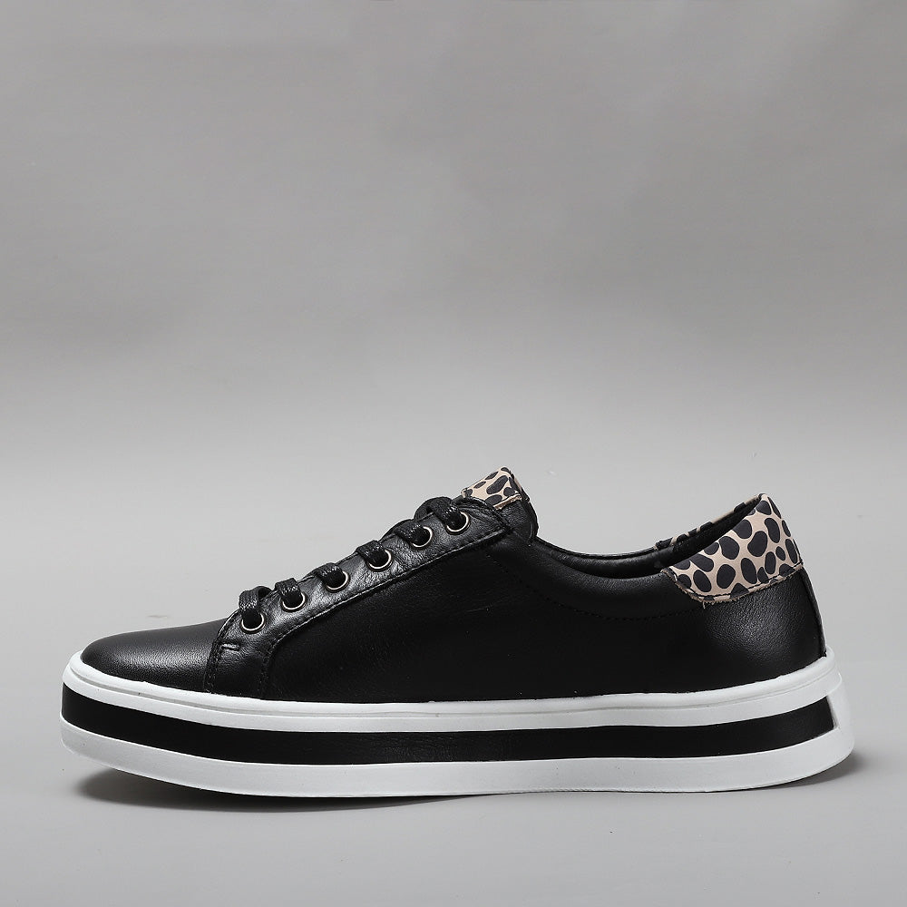 Savis - Black/Leopard - LE SANSA