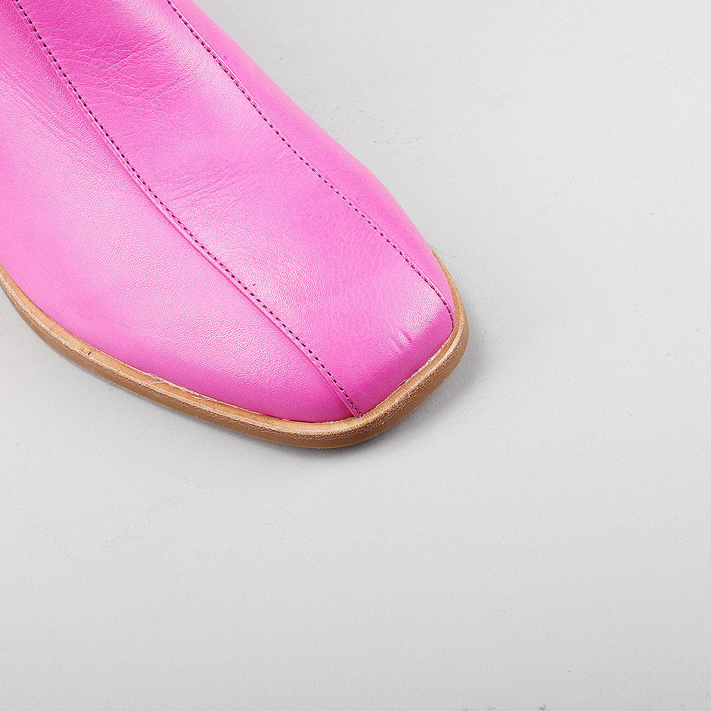 Spike - Hot Pink/Croc Print - Le Sansa