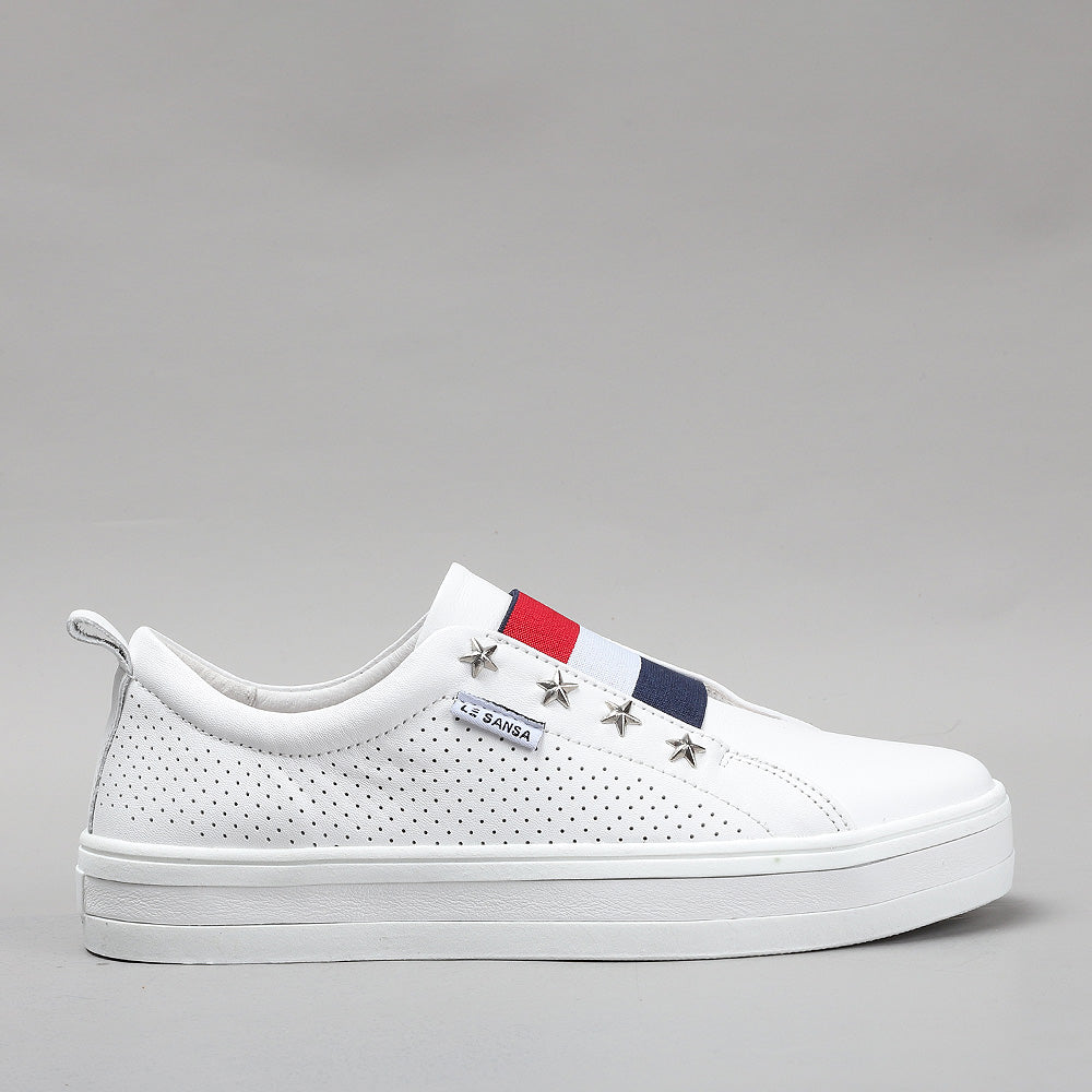 Stark - White / Elastic Red White Navy - LE SANSA