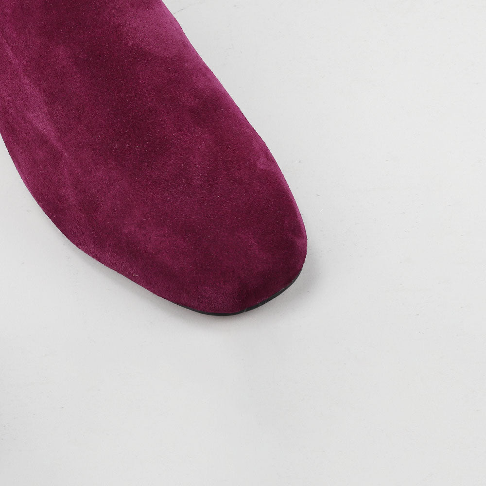 Vesper - Burgundy Suede